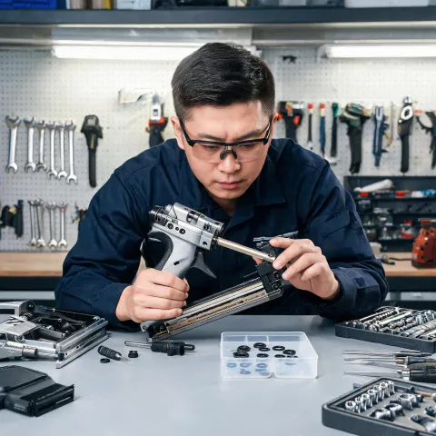 Nailer service technician