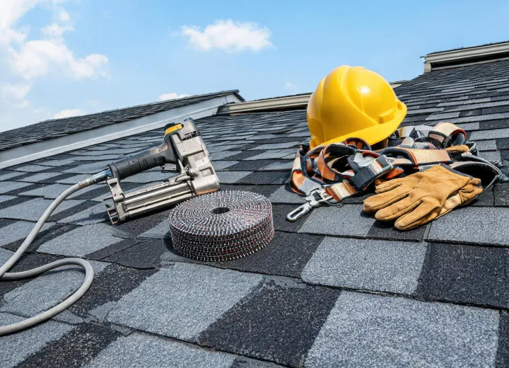 Roof deck repair with nailer